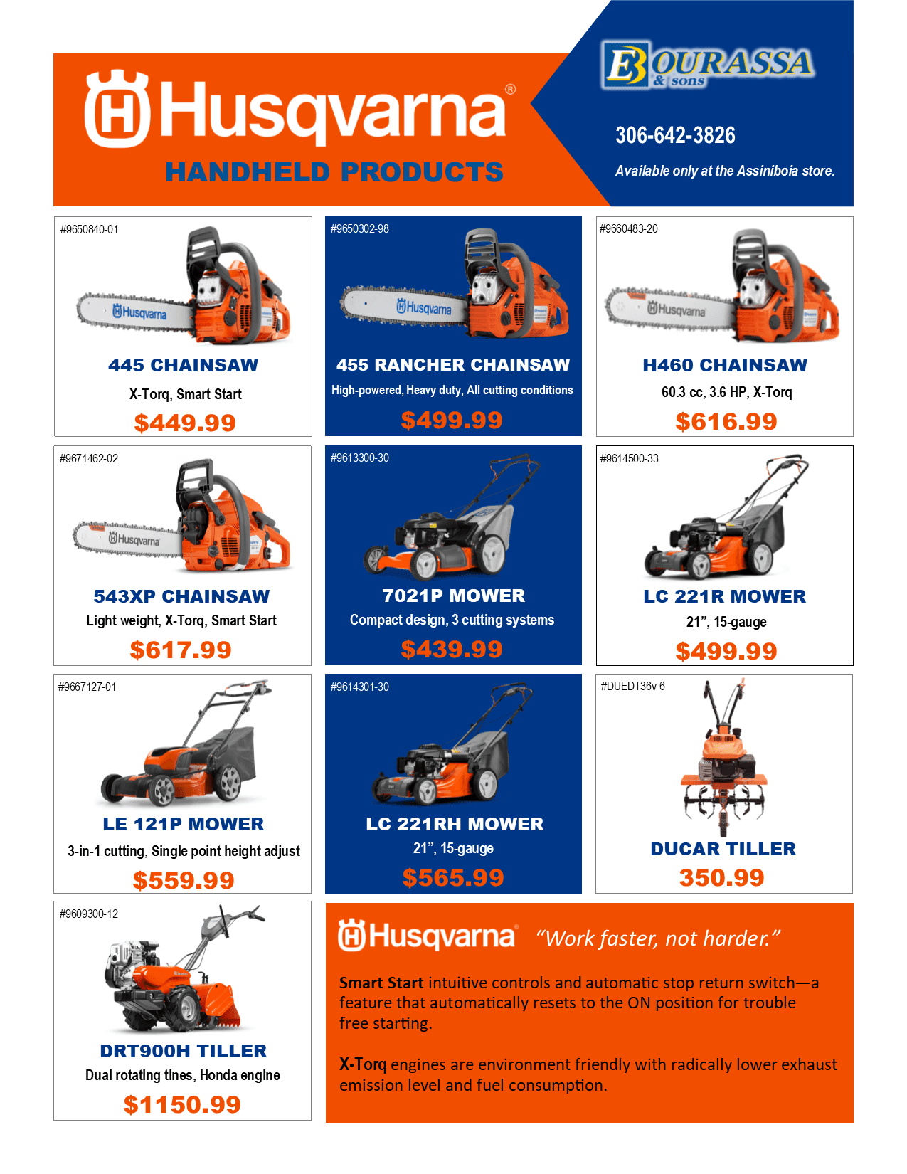 Husqvarna® Handheld Products